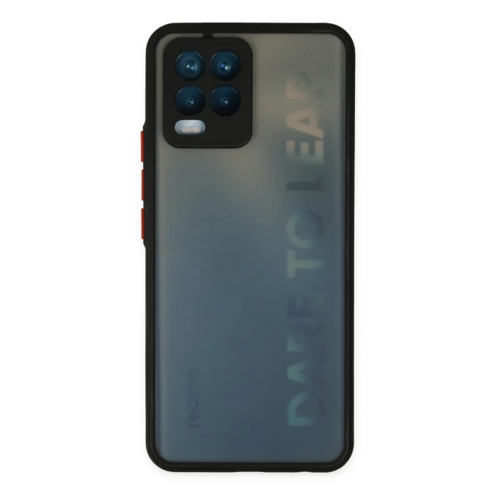 Newface Realme 8 Kılıf Montreal Silikon Kapak
