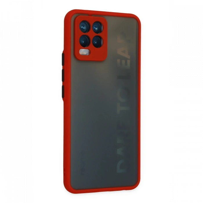 Newface Realme 8 Kılıf Montreal Silikon Kapak