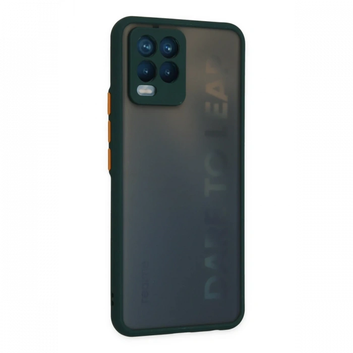 Newface Realme 8 Kılıf Montreal Silikon Kapak
