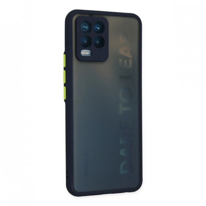 Newface Realme 8 Kılıf Montreal Silikon Kapak