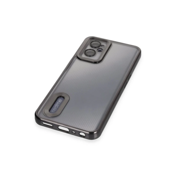 Newface Realme 9i 4G Kılıf Slot Silikon - Siyah