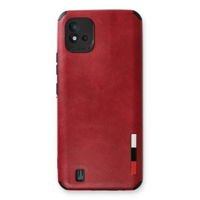 Newface Realme C11 2021 Kılıf Loop Deri Silikon
