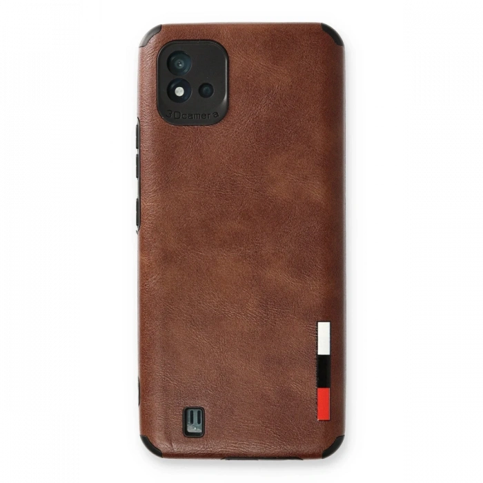 Newface Realme C11 2021 Kılıf Loop Deri Silikon