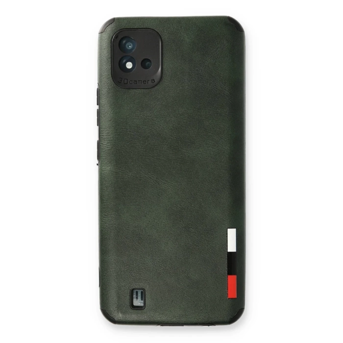 Newface Realme C11 2021 Kılıf Loop Deri Silikon