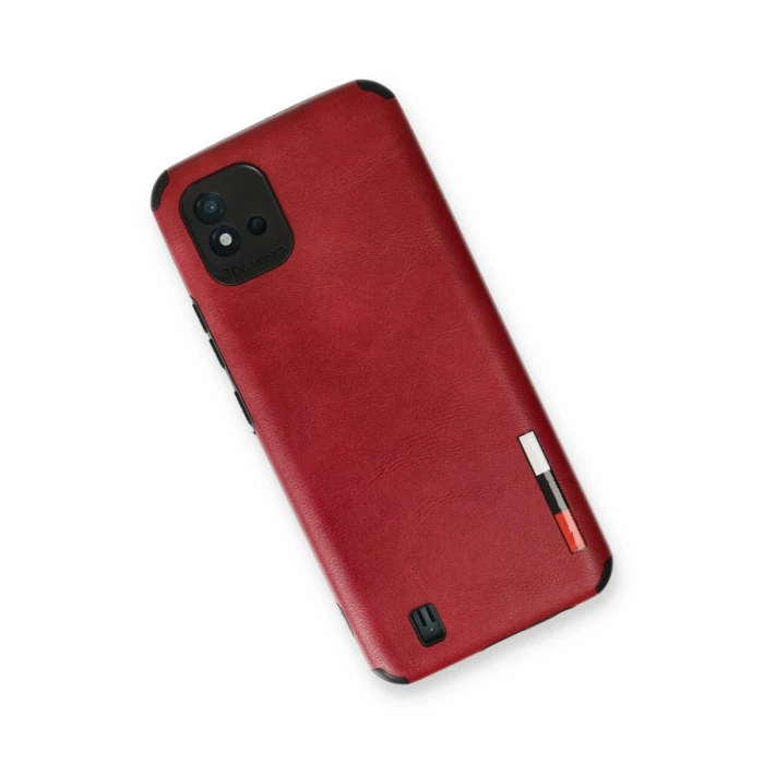 Newface Realme C11 2021 Kılıf Loop Deri Silikon