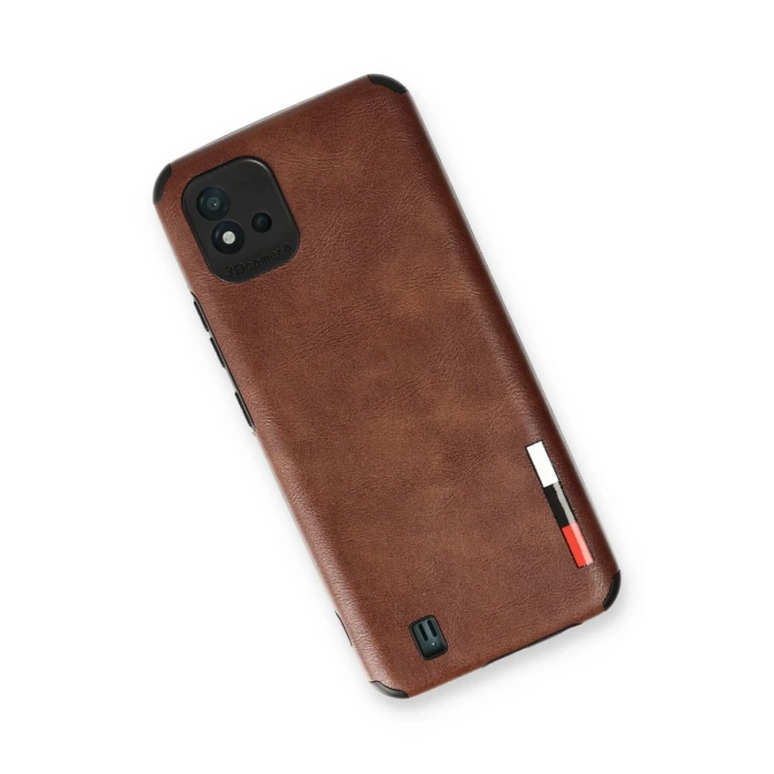Newface Realme C11 2021 Kılıf Loop Deri Silikon
