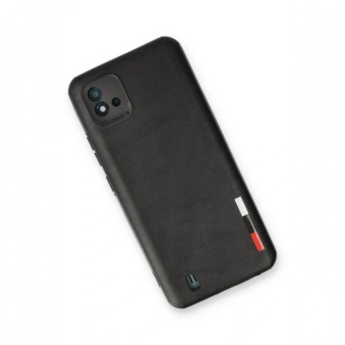 Newface Realme C11 2021 Kılıf Loop Deri Silikon