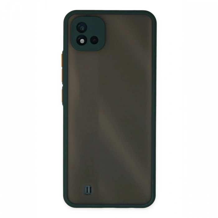Newface Realme C11 2021 Kılıf Montreal Silikon Kapak
