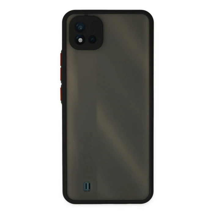 Newface Realme C11 2021 Kılıf Montreal Silikon Kapak