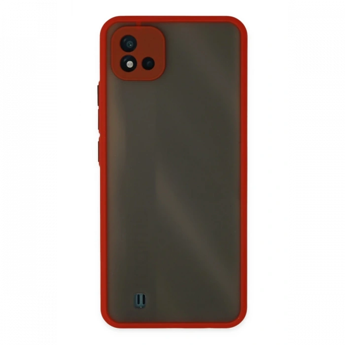Newface Realme C11 2021 Kılıf Montreal Silikon Kapak