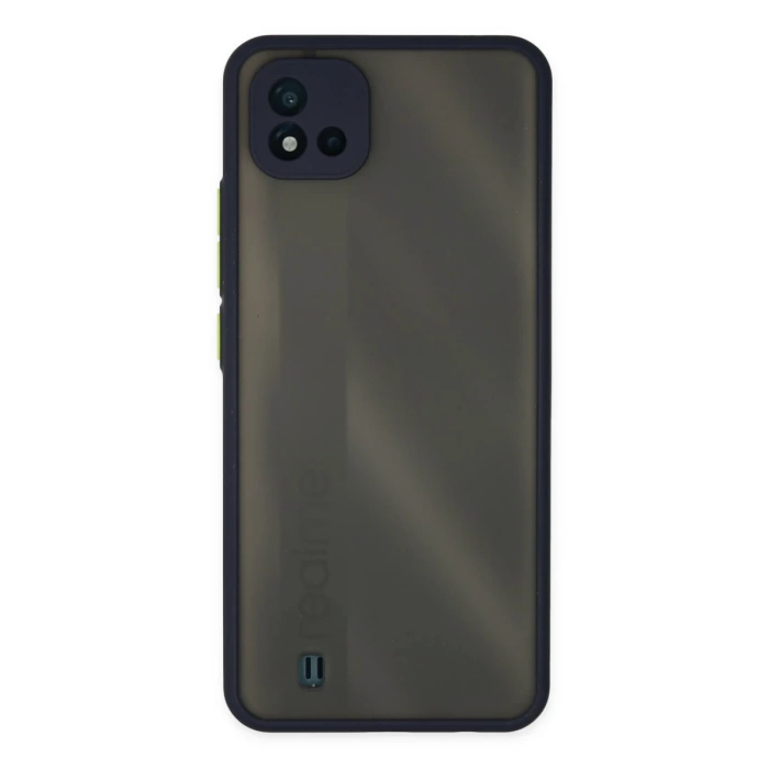 Newface Realme C11 2021 Kılıf Montreal Silikon Kapak