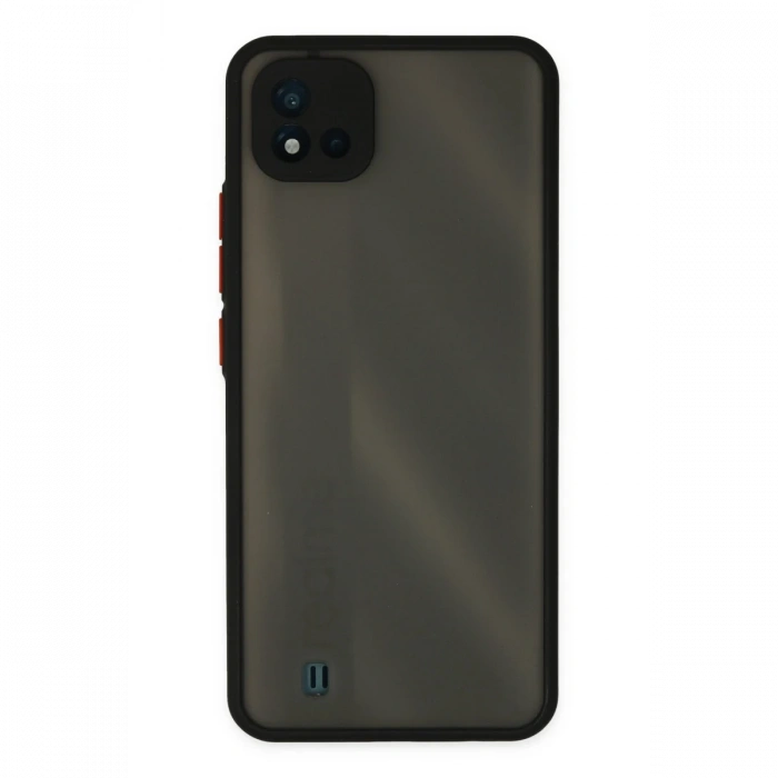 Newface Realme C11 2021 Kılıf Montreal Silikon Kapak