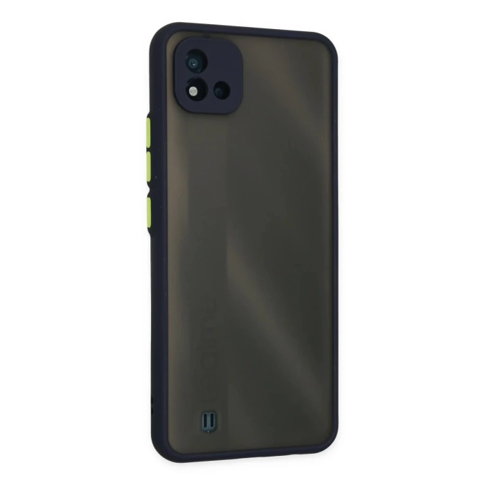 Newface Realme C11 2021 Kılıf Montreal Silikon Kapak