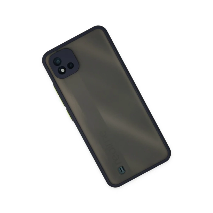 Newface Realme C11 2021 Kılıf Montreal Silikon Kapak