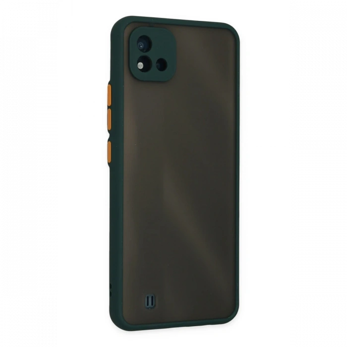 Newface Realme C11 2021 Kılıf Montreal Silikon Kapak