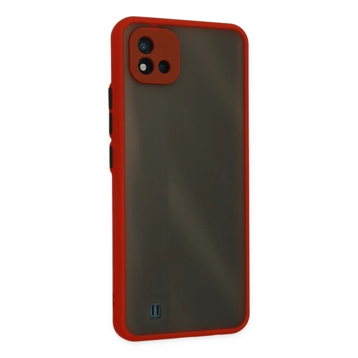 Newface Realme C11 2021 Kılıf Montreal Silikon Kapak