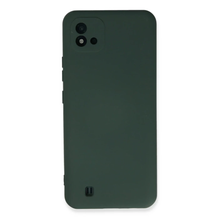 Newface Realme C11 2021 Kılıf Nano içi Kadife Silikon