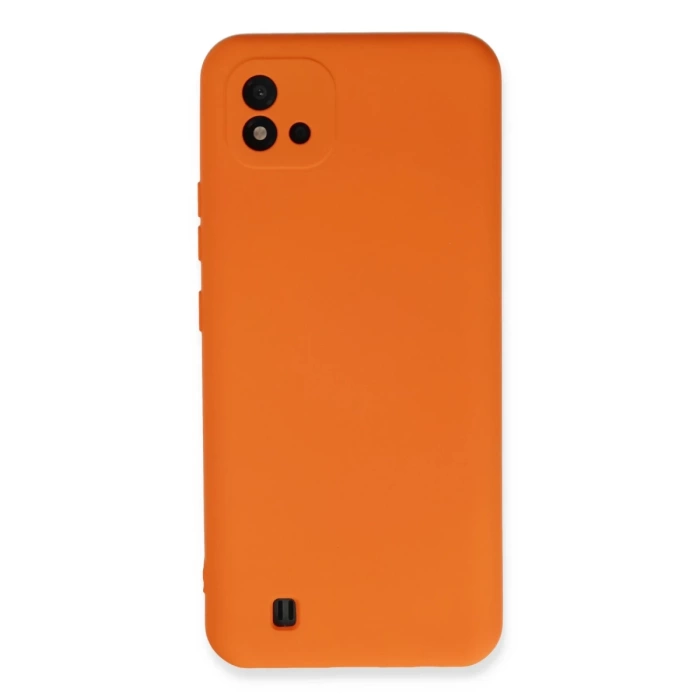 Newface Realme C11 2021 Kılıf Nano içi Kadife Silikon