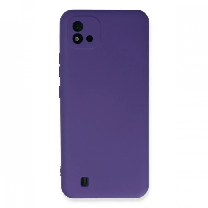 Newface Realme C11 2021 Kılıf Nano içi Kadife Silikon