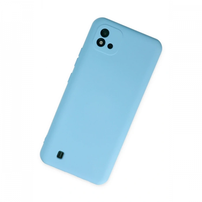 Newface Realme C11 2021 Kılıf Nano içi Kadife Silikon