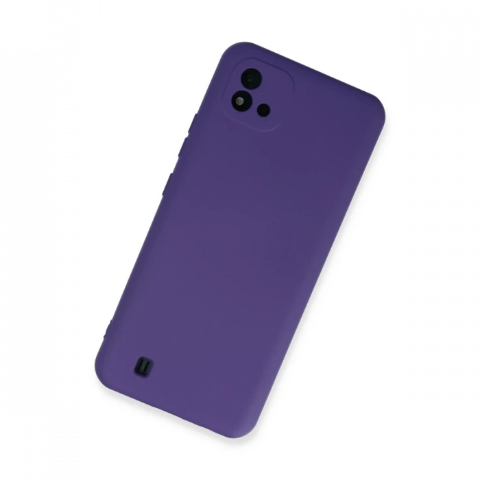 Newface Realme C11 2021 Kılıf Nano içi Kadife Silikon