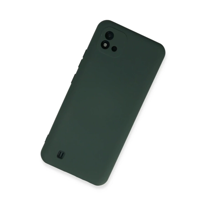 Newface Realme C11 2021 Kılıf Nano içi Kadife Silikon