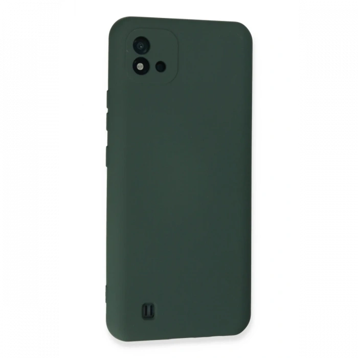 Newface Realme C11 2021 Kılıf Nano içi Kadife Silikon