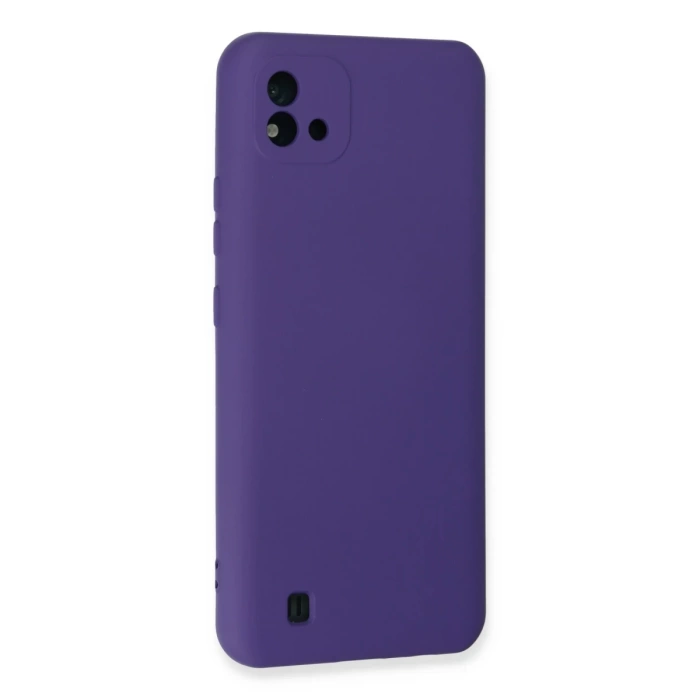 Newface Realme C11 2021 Kılıf Nano içi Kadife Silikon