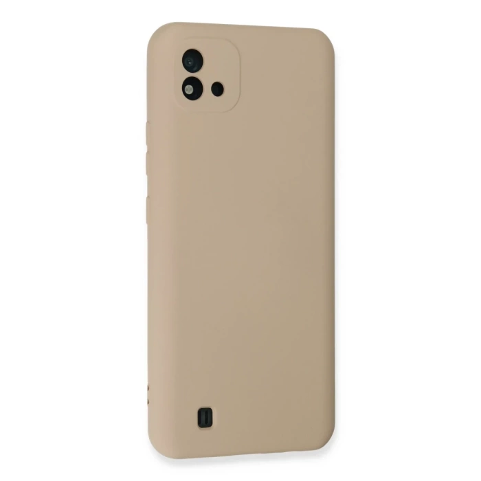 Newface Realme C11 2021 Kılıf Nano içi Kadife Silikon