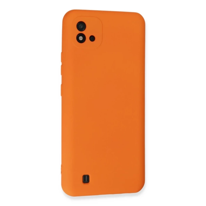 Newface Realme C11 2021 Kılıf Nano içi Kadife Silikon