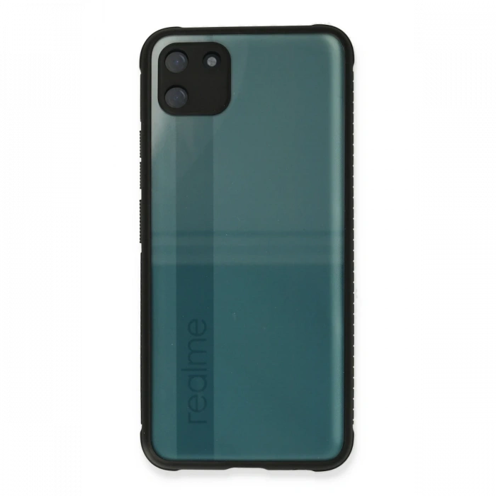 Newface Realme C11 Kılıf Miami Şeffaf Silikon