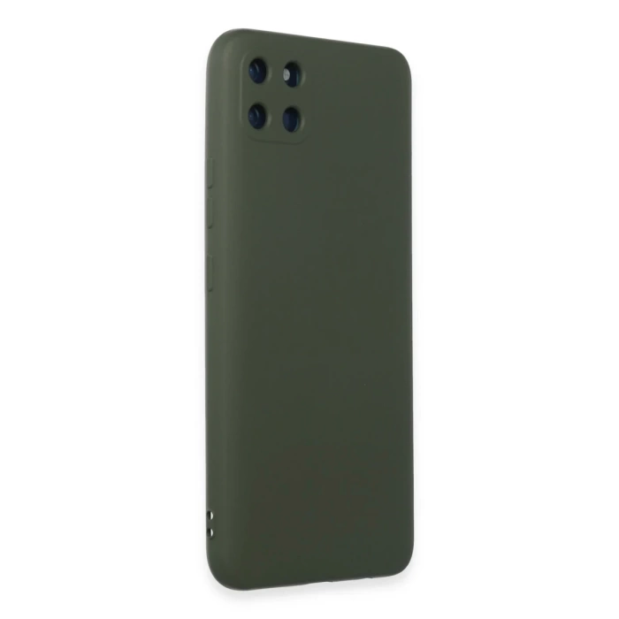 Newface Realme C11 Kılıf Nano içi Kadife Silikon