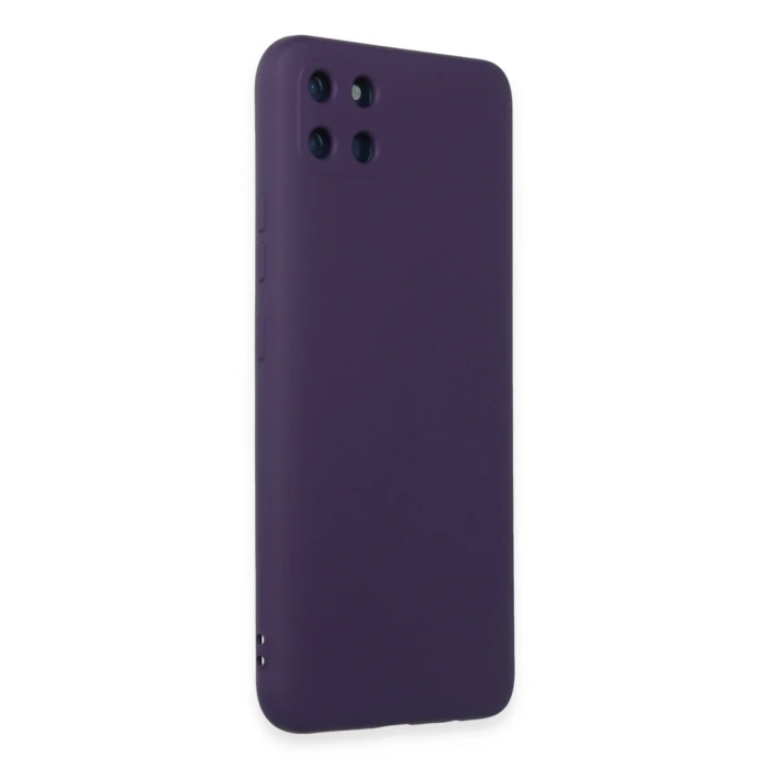 Newface Realme C11 Kılıf Nano içi Kadife Silikon