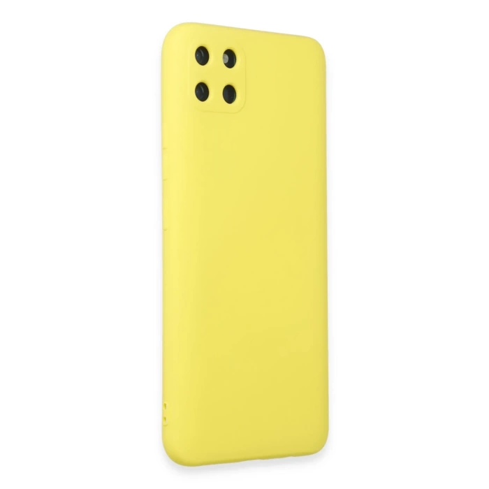 Newface Realme C11 Kılıf Nano içi Kadife Silikon