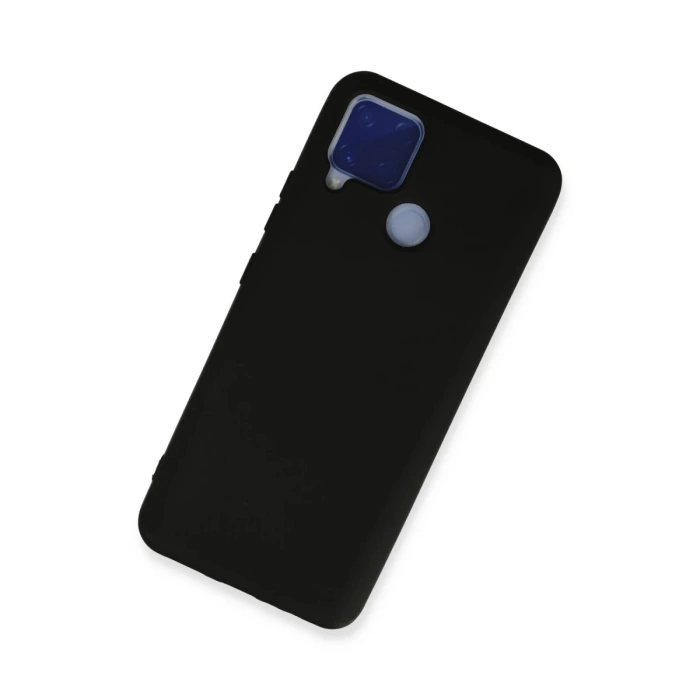 Newface Realme C15 Kılıf Nano içi Kadife Silikon
