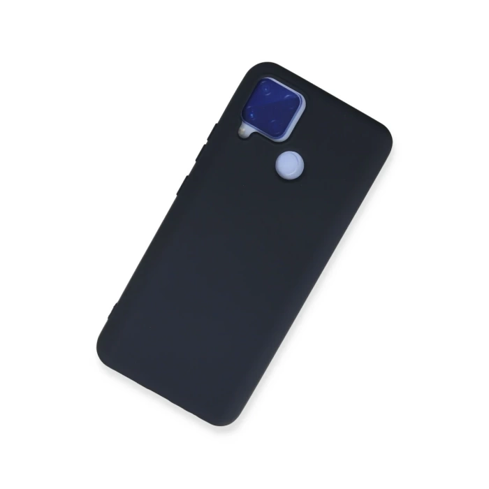 Newface Realme C15 Kılıf Nano içi Kadife Silikon