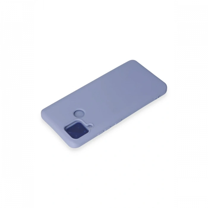 Newface Realme C15 Kılıf Nano içi Kadife Silikon