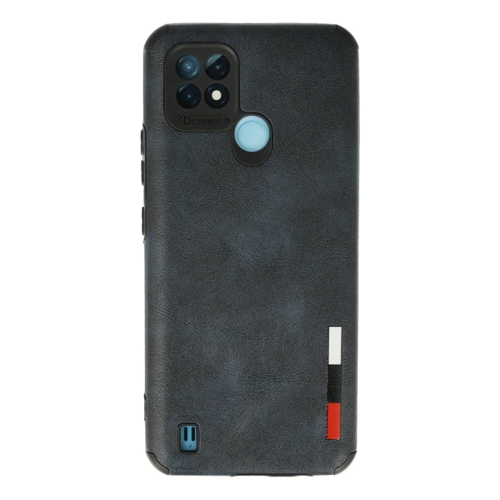 Newface Realme C21 Kılıf Loop Deri Silikon