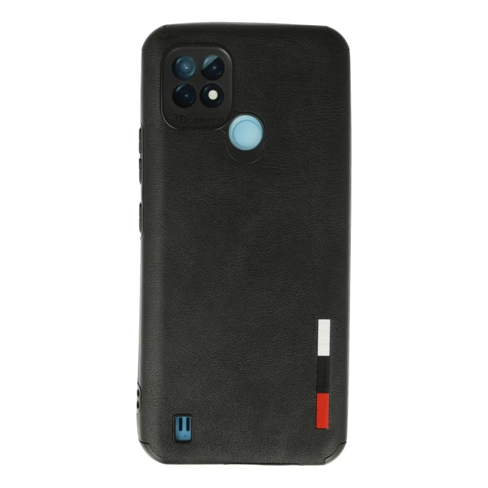Newface Realme C21 Kılıf Loop Deri Silikon