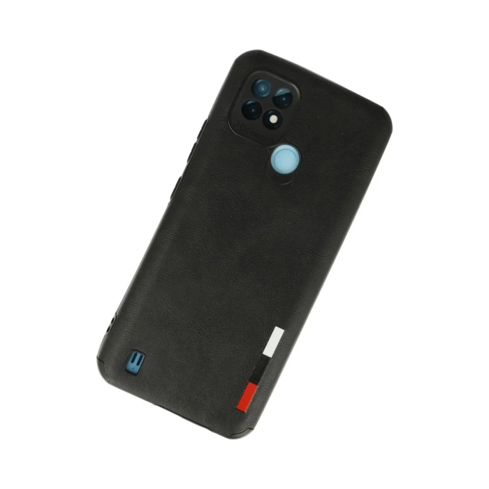 Newface Realme C21 Kılıf Loop Deri Silikon