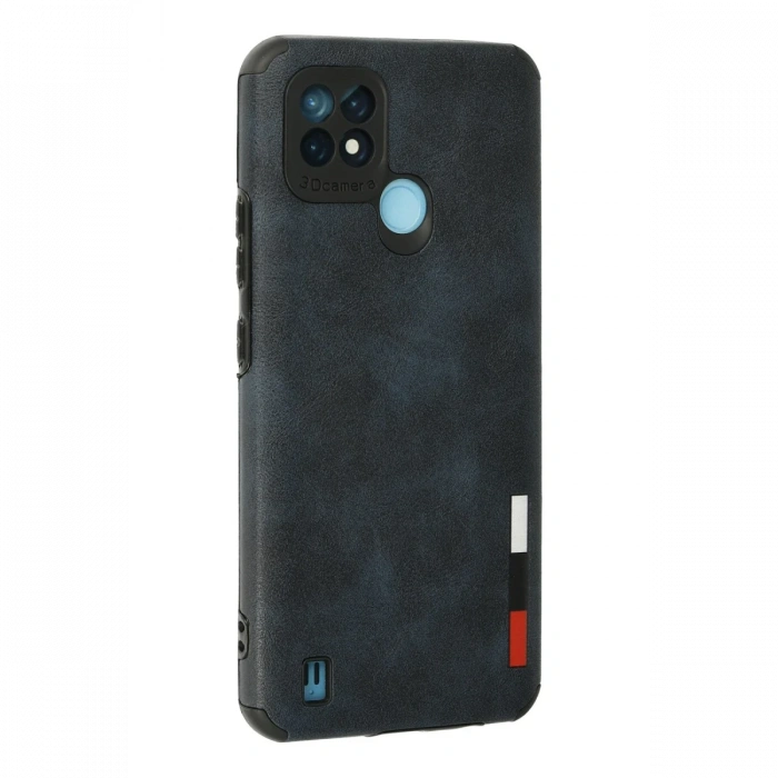 Newface Realme C21 Kılıf Loop Deri Silikon