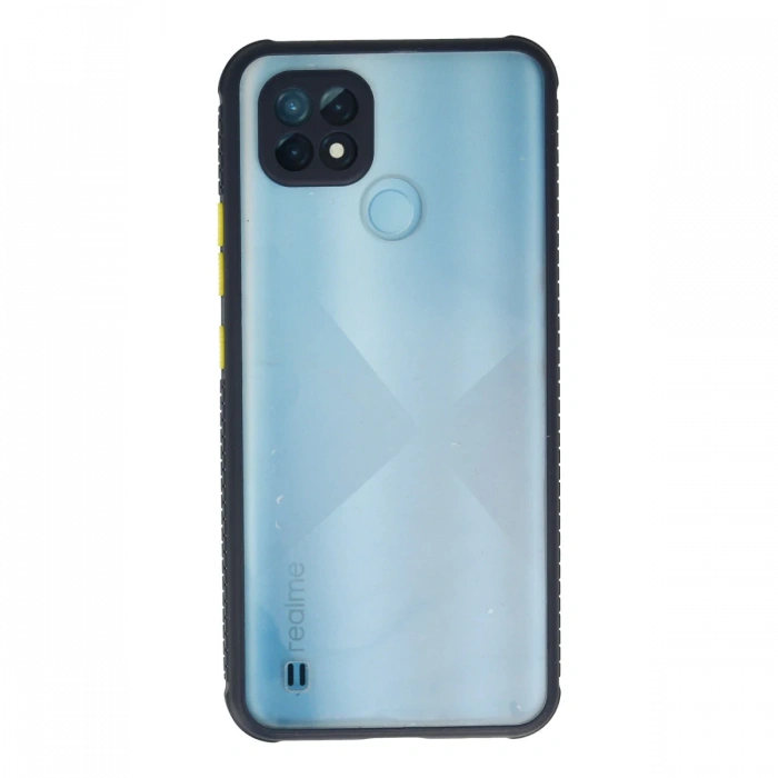 Newface Realme C21 Kılıf Miami Şeffaf Silikon