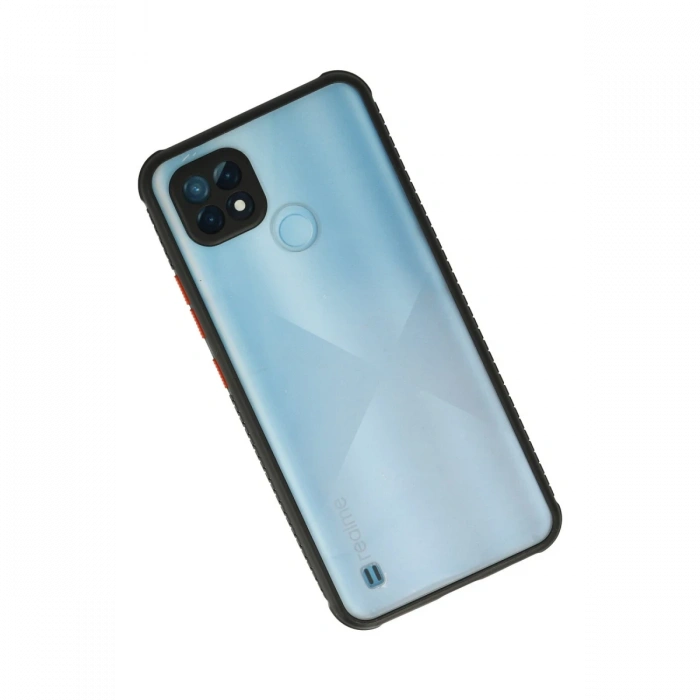 Newface Realme C21 Kılıf Miami Şeffaf Silikon