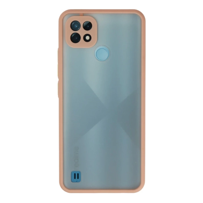 Newface Realme C21 Kılıf Montreal Silikon Kapak
