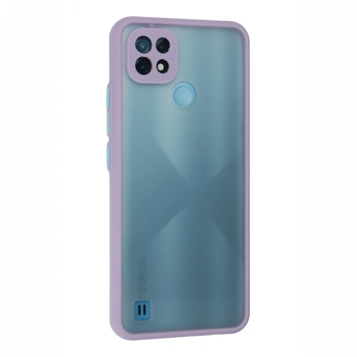 Newface Realme C21 Kılıf Montreal Silikon Kapak
