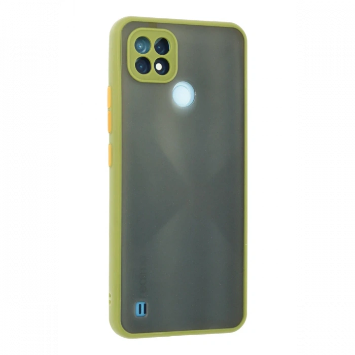 Newface Realme C21 Kılıf Montreal Silikon Kapak