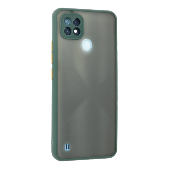 Newface Realme C21 Kılıf Montreal Silikon Kapak