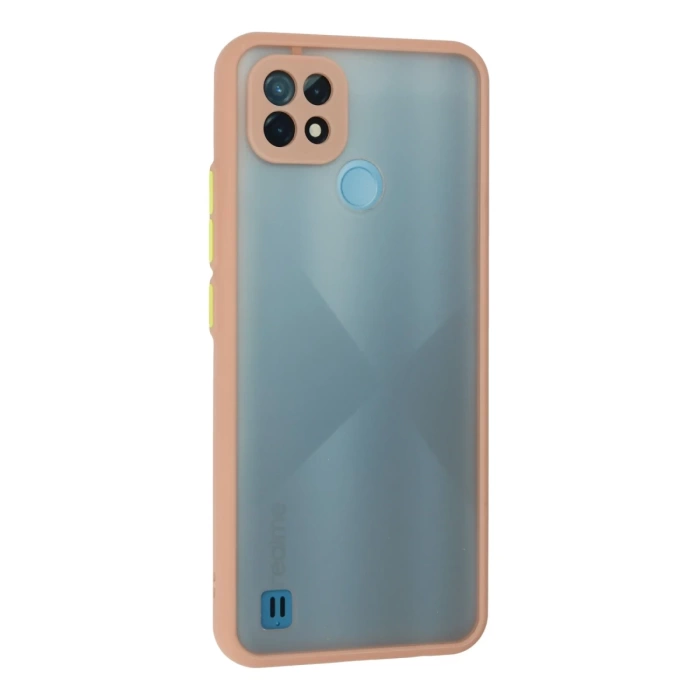 Newface Realme C21 Kılıf Montreal Silikon Kapak