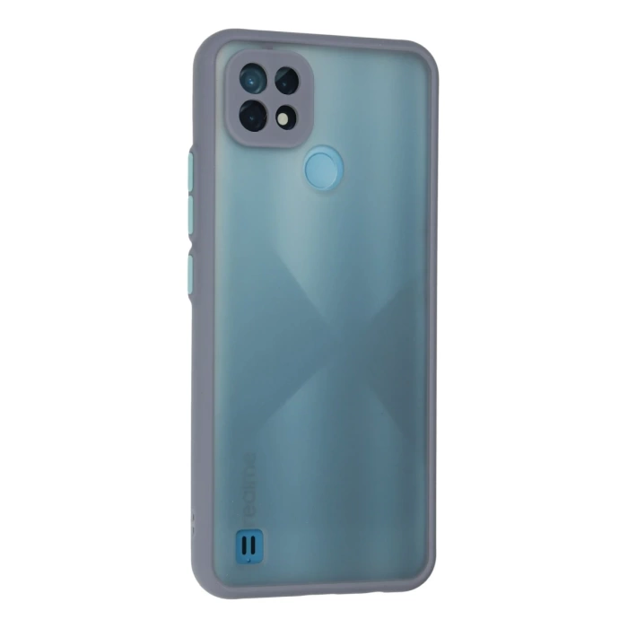 Newface Realme C21 Kılıf Montreal Silikon Kapak