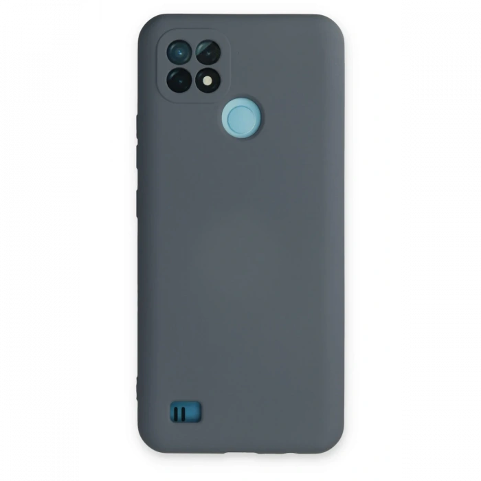 Newface Realme C21 Kılıf Nano içi Kadife Silikon